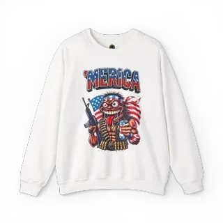 Crew 004 Front White